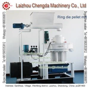 Granule de biomas de capacité de 2t / h faisant la machine